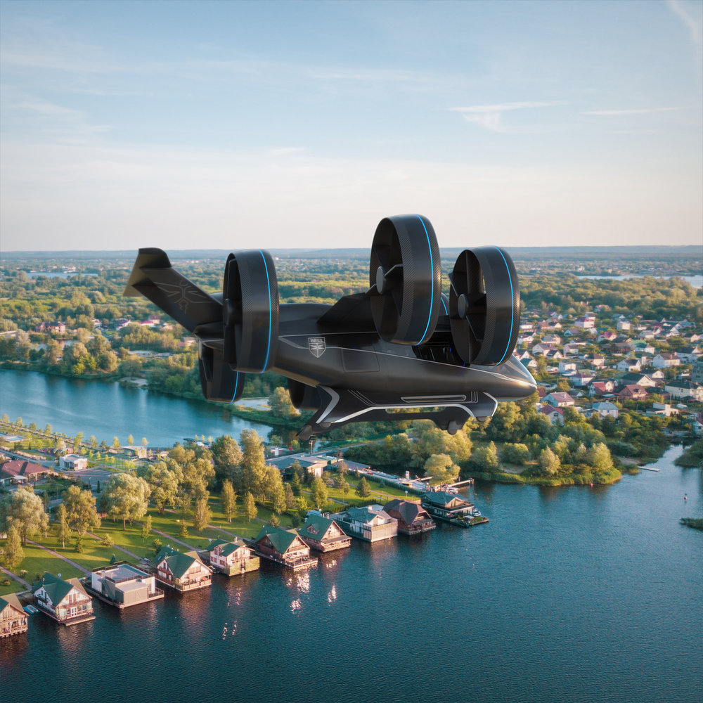Bell Unveils FullScale Design of Air Taxi at CES 2019 Bell (news)
